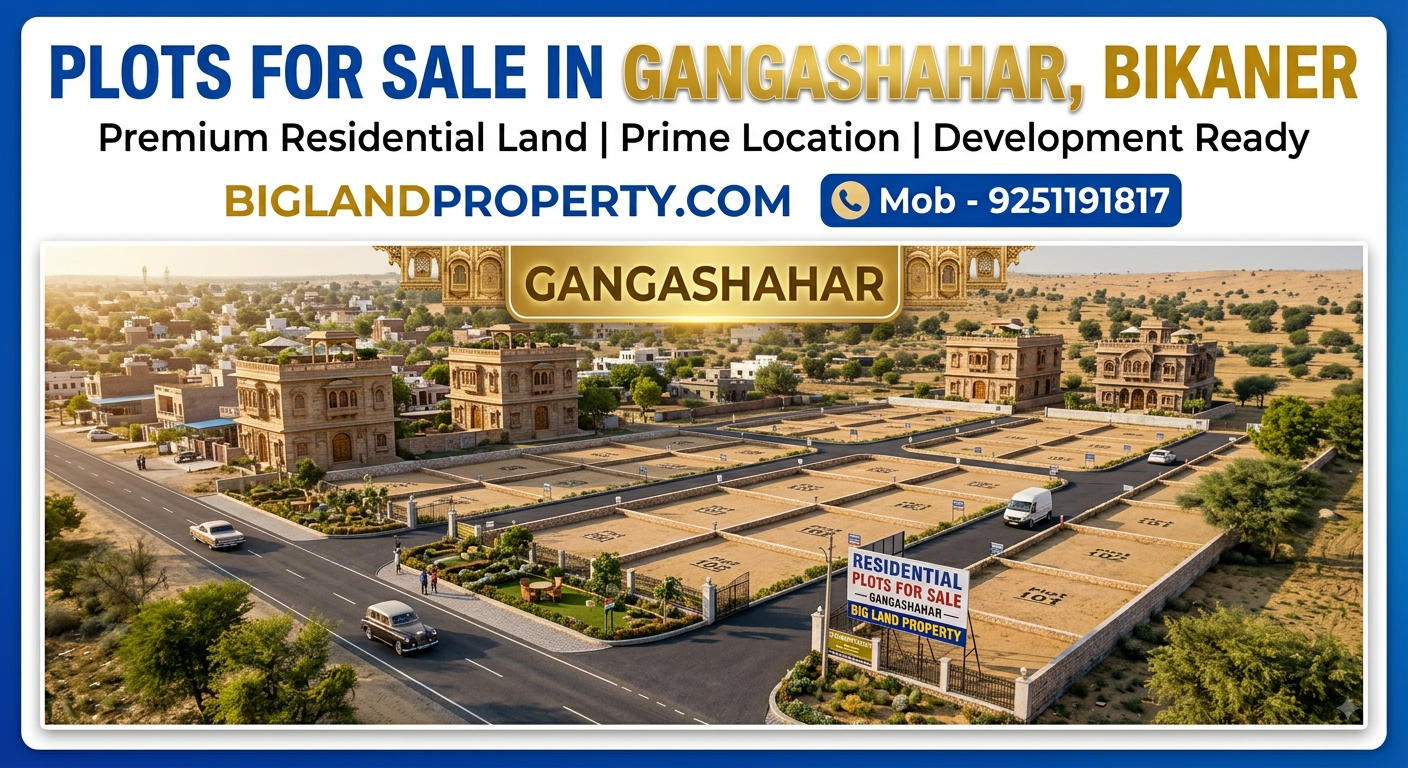 plots for sale gangashahar bikaner residential land.webp