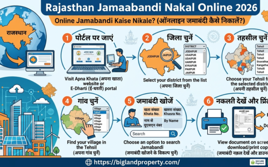 Online Jamabandi Kaise Nikale Rajasthan Jamabandi Nakal Online 2026 Step by Step Guide BigLandProperty